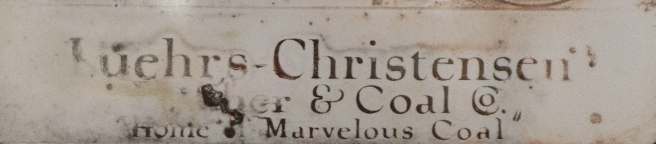 Early advertisement for Luehrs-Christensen