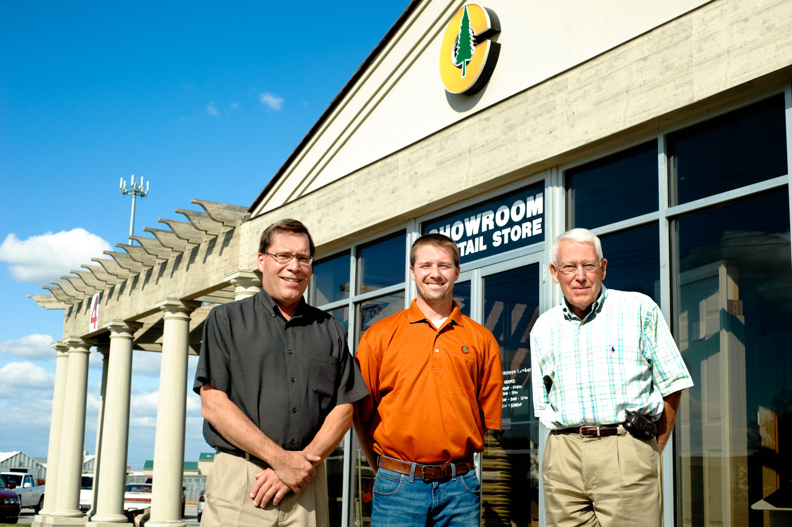 Tom Christensen, Chad Christensen, and David Christensen